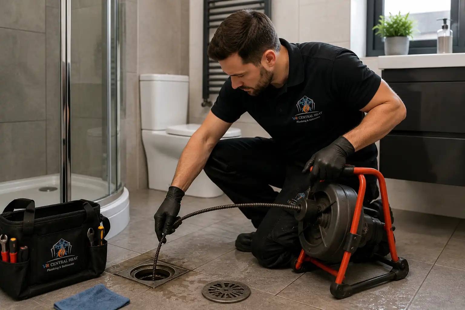 VR Central Heat drain unblocking services